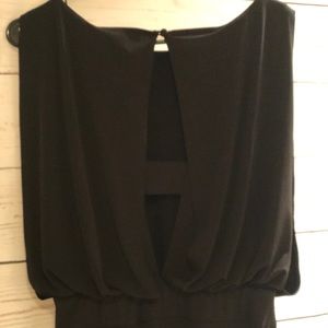 Beautiful detailed laundry black jump suit.